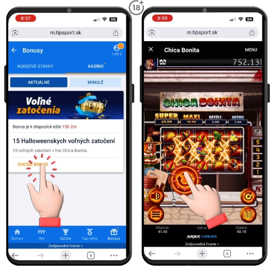 Berte Halloweenske bonusy v Tipsporte.