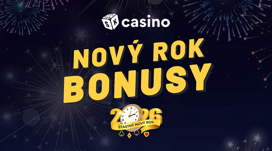 Slovenské online kasína si počas Nového roka 2026 pripravili špeciálne promo akcie. Získať môžete bonusy v podobe free spinov alebo peňazí zadarmo. Splniť podmienky je možné iba dnes 1. januára.