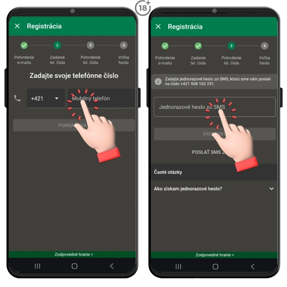Takto si jednoducho pomocou SMS overíte svoje hráčske konto v Chance.