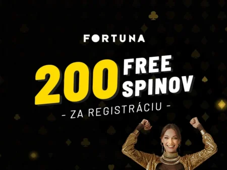 Fortuna free spiny dnes – Berte 200 free spinov za vklad a ďalšie odmeny práve teraz!