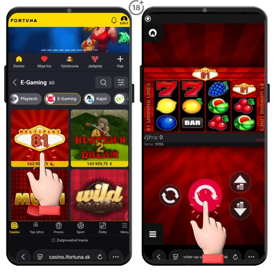 egaming automaty zadarmo vo fortune