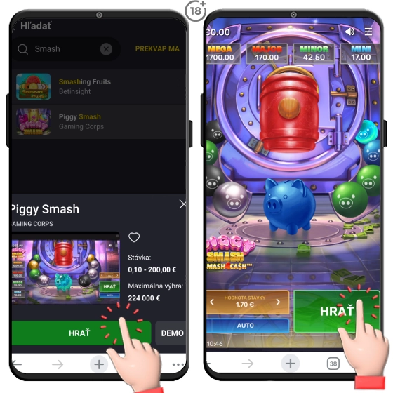 Smash Games Fortuna casino