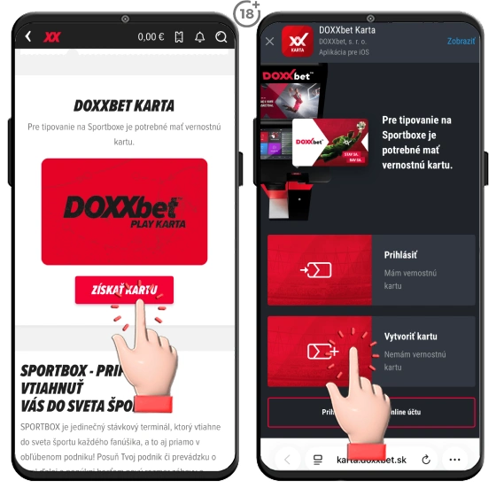 doxxbet vernostná karta