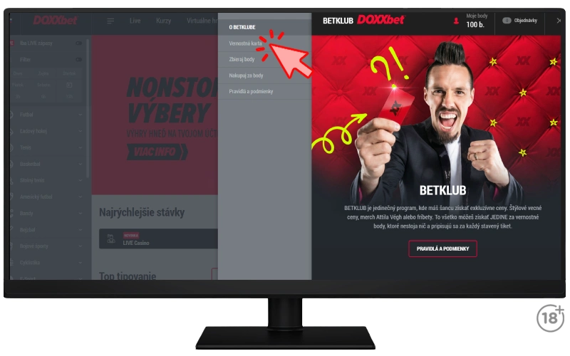 doxxbet karta a vernostny program