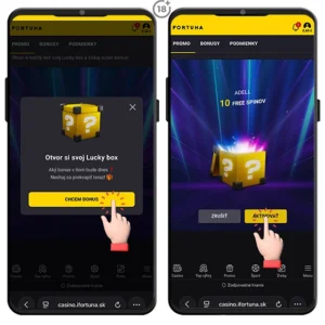 Fortuna testovanie valentínskej promo akcie dnes.