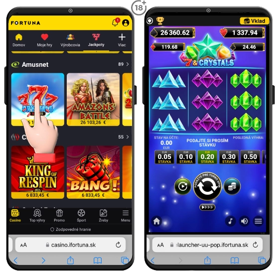 Fortuna jackpot na Amusnet slotoch