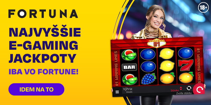 Objavte E-Gaming jackpoty v online kasíne Fortuna.