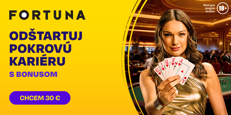 Fortuna vstupný poker bonus