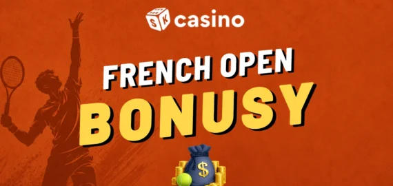 French open casino bonusy 2026 – Získajte peniaze a tenisové free spiny zadarmo