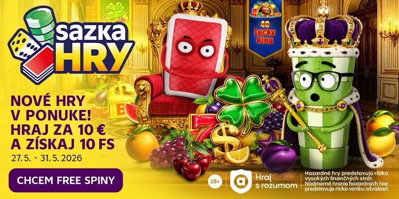 Využite novú promo akciu v Sazka hry kasíne s novinkami od EGT Digital.