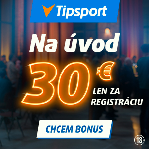 Tipsport bonus za registráciu bez vkladu