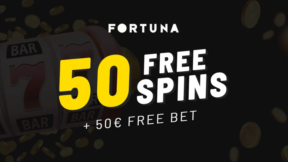 Fortuna 50€ free bet+ 50 free spins – Získajte atraktívny bonus dnes