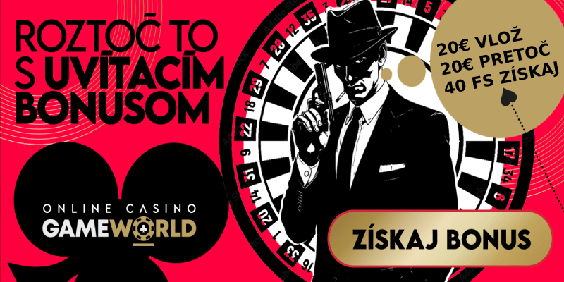 Získajte Gameworld vstupný bonus 100 free spinov.