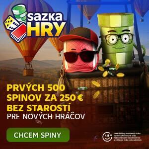 Sazka Hry casino 500 free spinov bez rizika
