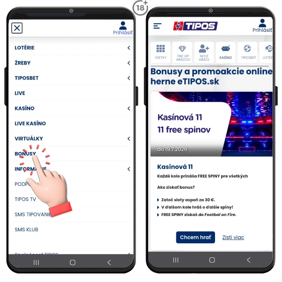 Objavte všetky nové promo akcie v online kasíne Tipos.