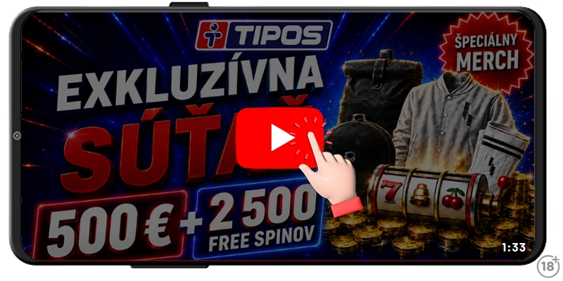 Video o našej súťaži v spolupráci s Tipos kasínom