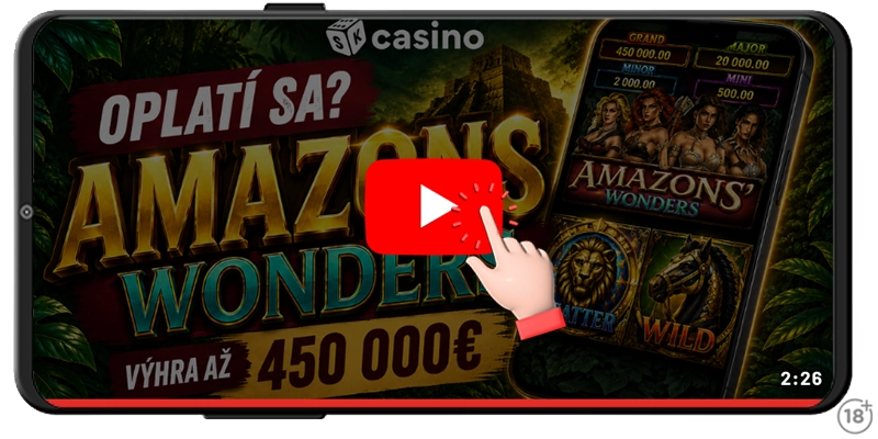 Video recenzia automatu Amazons Wonders