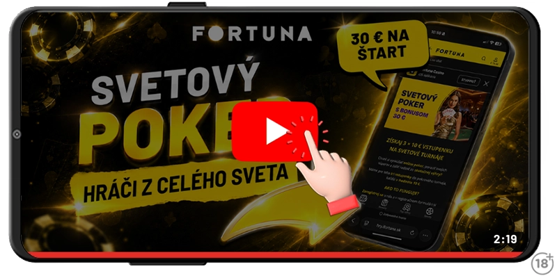 Fortuna poker vo videu