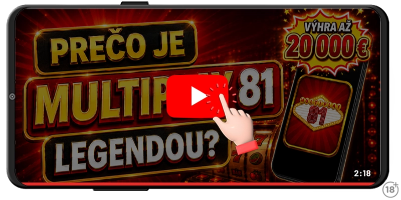 Video recenzia automatu Multiplay 81