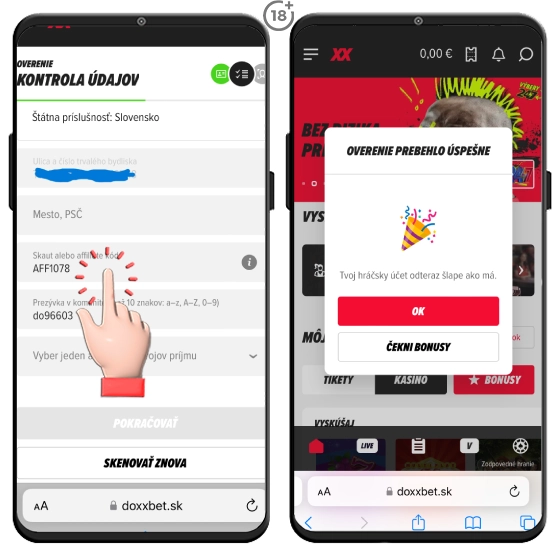 Doxxbet promo kód 