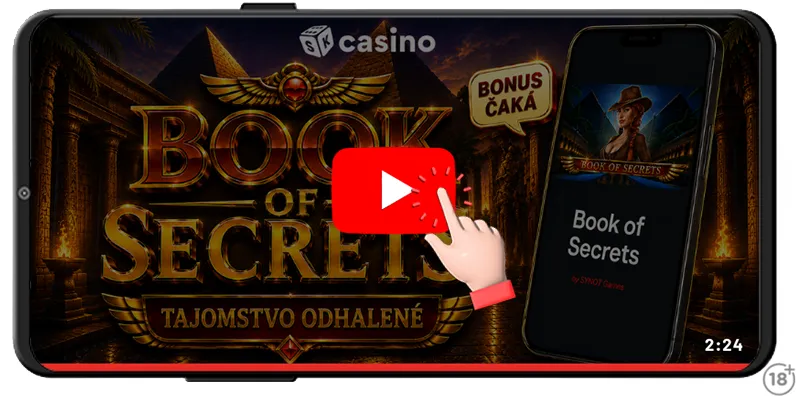 Video recenzia automatu Book of Secrets