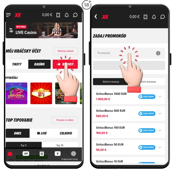 Doxxbet casíno - promo kód
