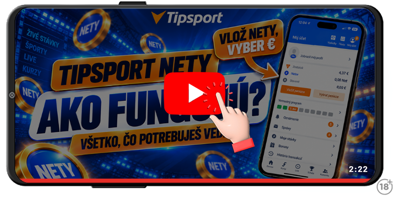 Pozrite si youtube video o Tipsport Netoch