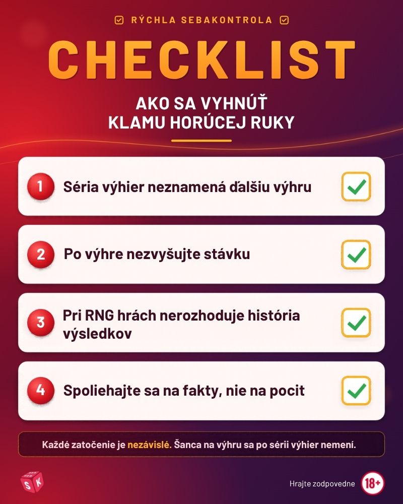 Ako sa vyhnúť klamu horúcej ruky?